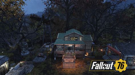 Fallout 76 Camp Builds Tiny Cabin In The Woods Fallout76settlements