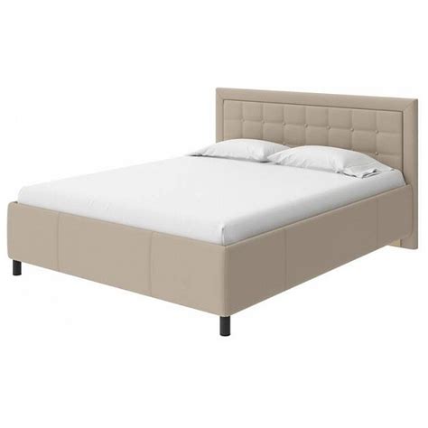 Кровать king size 190х200 см рогожка тетра имбирь Como Veda 2 - купить ...