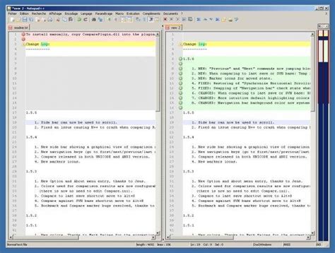 Notepad Compare Plugin Download