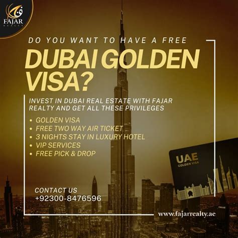 Uae Golden Visa Fajar Realty