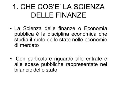 Corso Di Scienza Delle Finanze 6 Crediti A A Prof Ppt Scaricare