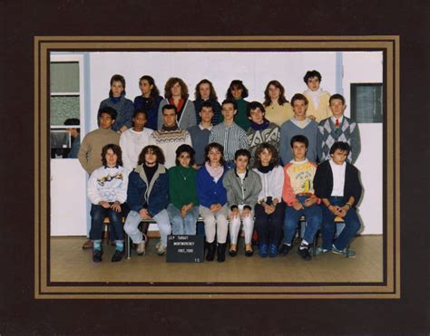 Photo de classe 1 ère C de 1988 Lycée Professionnel Turgot Copains d