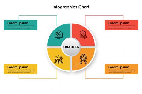 Premium Vector Free Vector Flat Circular Diagram Infographic Chart