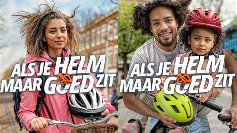 ‘als Iedereen Een Fietshelm Draagt Wordt Geen Kind Meer Geplaagd