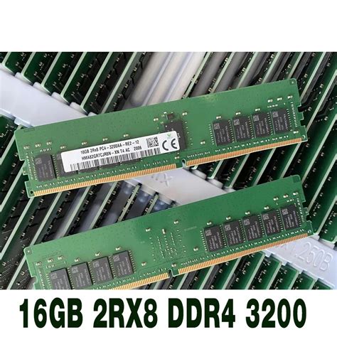 SK RAM HMA82GR7CJR8N XN ECC 16GB 2RX8 PC4 3200AA DDR4 3200 1