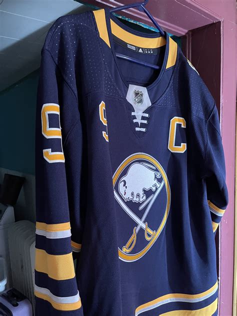 Adidas Buffalo Sabres Jack Eichel 50th Anniversary Size 54 Jersey | SidelineSwap