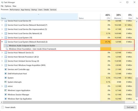 Cómo solucionar el uso elevado de CPU del Servicio de host del sistema