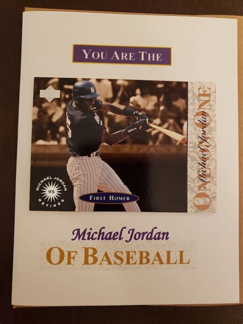 Michael Jordan Greeting Card - Etsy