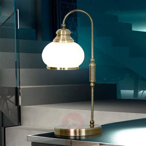 Lampada Da Tavolo NOSTALGIKA In Ottone Anticato Lamp Table Lamp