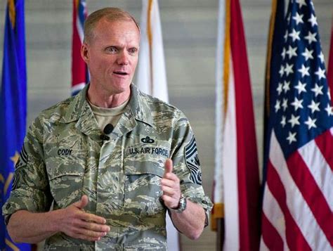 Air Force Bids Farewell To Chief Cody Welcomes 18th Cmsaf Kaleth Wright