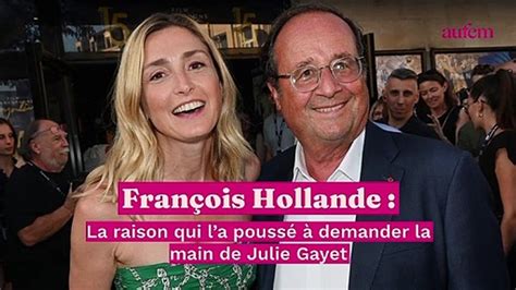 Fran Ois Hollande Contre Le Mariage La Raison Qui La Pouss