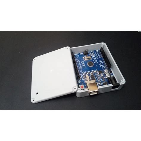 Корпус для Arduino Uno, серый пластик, повышенной прочности купить в ...