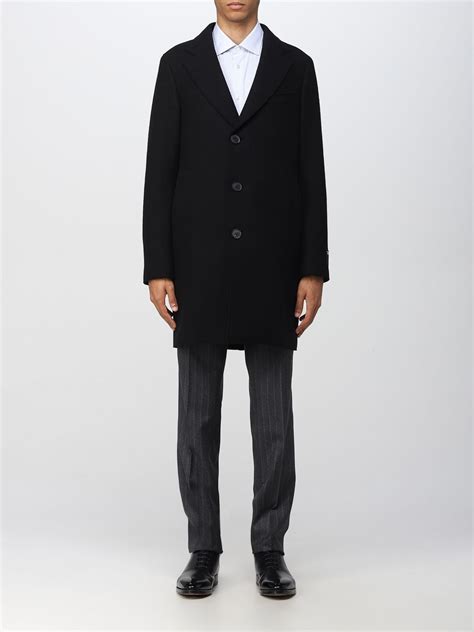 ZEGNA: coat for man - Black | Zegna coat 4977094DSGG0 online on GIGLIO.COM
