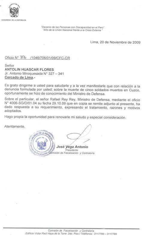 Ejemplos De Oficios Ejemplos De