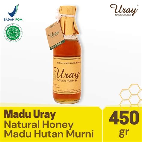 Jual Madu Uray Natural Honey 450gr Madu Murni Madu Hutan Asli