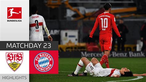 Vfb Stuttgart Fc Bayern M Nchen Highlights Matchday