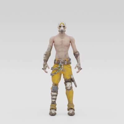 Psycho Bandit - Fortnite 3D Model by Shevraar