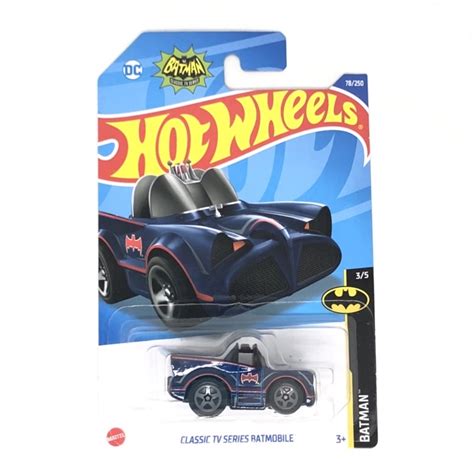 Hot Wheels Batman Classic Tv Series Batmobile Shopee Malaysia