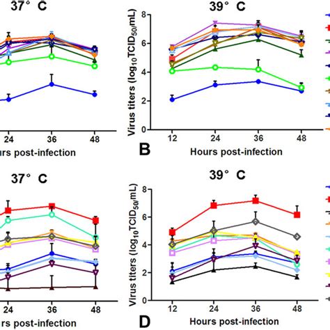 Viral Growth Kinetics Of Wild Type And Recombinant Viruses In CEF