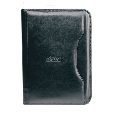 Custom Logo Deluxe Executive Vintage Leather Padfolio