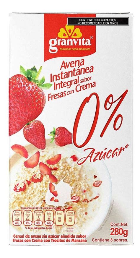 Avena Instant Nea Granvita Az Car Fresa G Mercadolibre