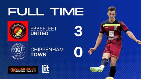 MATCH RECAP Ebbsfleet United 3 0 Chippenham Town National League