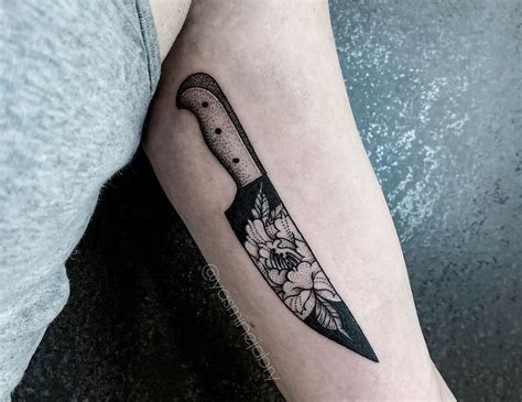 101 Best Butcher Knife Tattoo Ideas That Will Blow Your Mind!