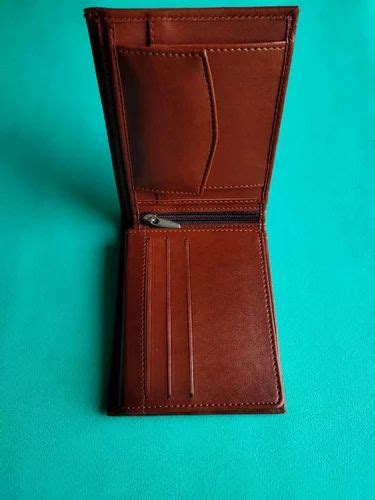 Male Bi Fold Mens Brown Leather Wallet Card Slots At Rs In New