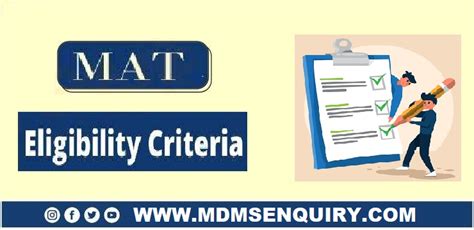 Mat Eligibility Criteria 2024 Qualification Age Nationality