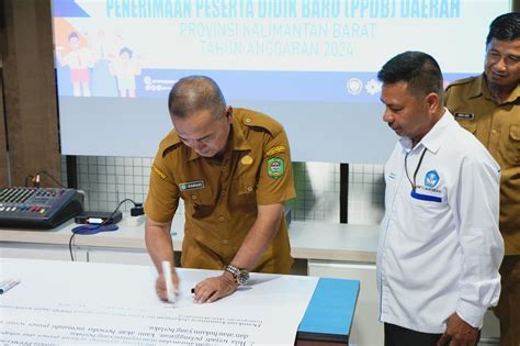 Pemkot Dan Bpmp Kalbar Tandatangani Komitmen Dukungan Pelaksanaan Ppdb