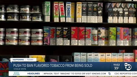 City Leaders Seek To Push Ordinance To Ban Sale Of Flavored Tobacco