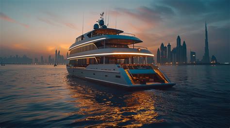 Luxury Afloat Lotus Mega Yacht Dinner Cruise In Dubai