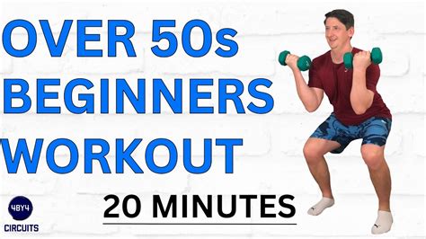 Over 50s Beginners Full Body Cardio And Weights Workout Youtube