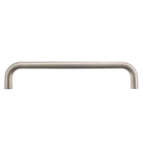 D Shape Door Pull Handle 300mm Satin Stainless Steel Broughtons