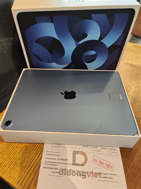 Ipad Air 5 64g Xanh Dương Chính Hãng Likenew Fullbox 12800000đ