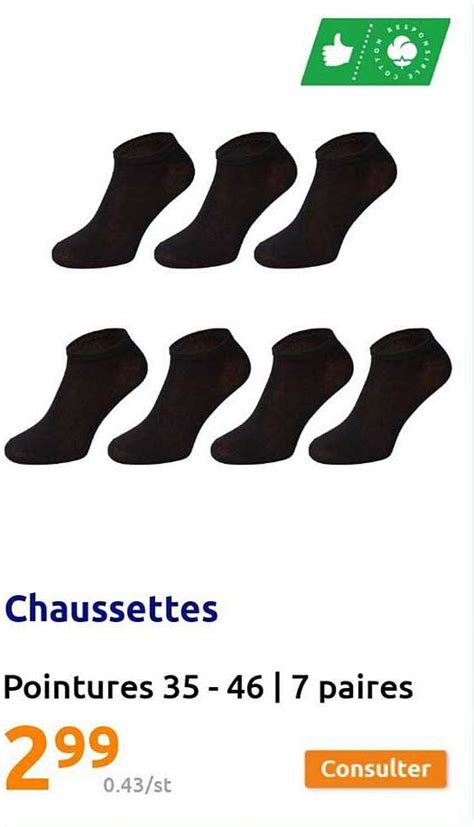 Promo Chaussettes Chez Action ICatalogue Fr