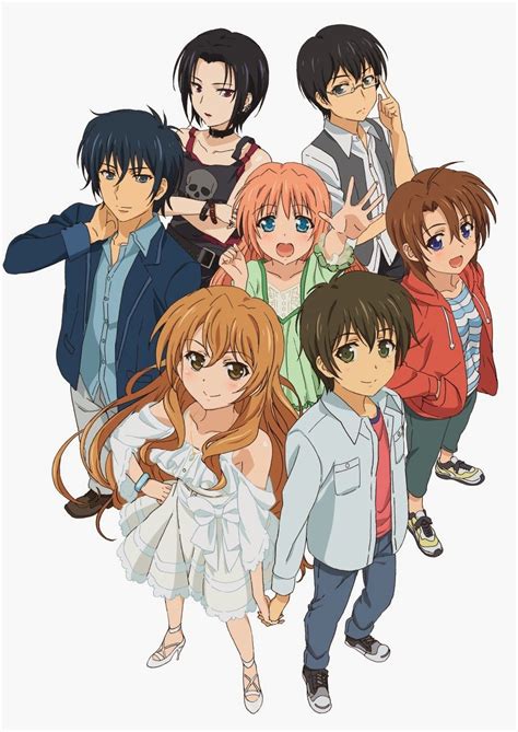 All Main Characters Golden Time Golden Time Anime Golden Time