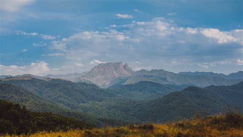 Scenic View of Mountains Against Sky · Free Stock Photo