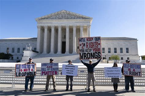 Supreme Court Strikes Down New York Gun Law Along Ideological Lines