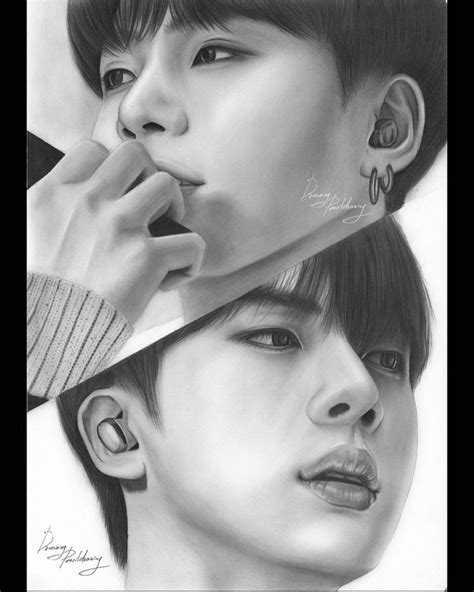 Bts Fanart Drawing On Instagram Youtubemy Profile Check Pl Th