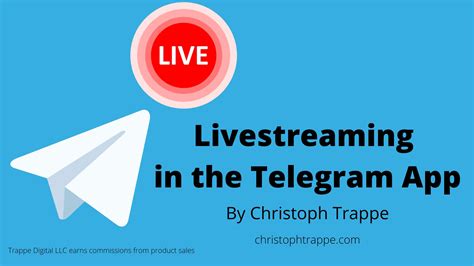 Connect With Your Audience By Livestreaming On Telegram