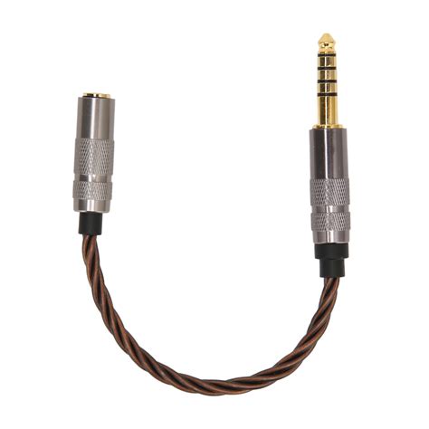 4.4mm Balanced Male to 3.5mm Stereo Female Headphone Cable Gold Plated ...