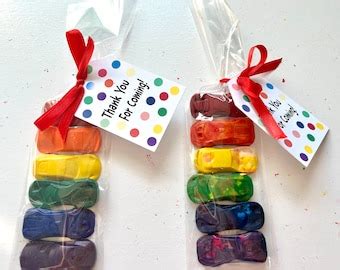 Cross Crayons First Communion Crayon Party Fillers Crayons Birthday