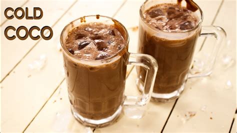 Cold Coco Recipe - Surti Chocolate / Cocoa Milk Shake - CookingShooking ...