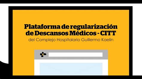 Plataforma De Regularizaci N De Descansos M Dicos Complejo