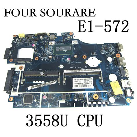 Para acer aspire E1 572 E1 532 computador portátil placa mãe 3885u