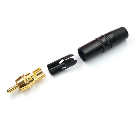 Neutrikrean Nys373 0 Phonorca Connector Black Box Of 100 — Studiocare