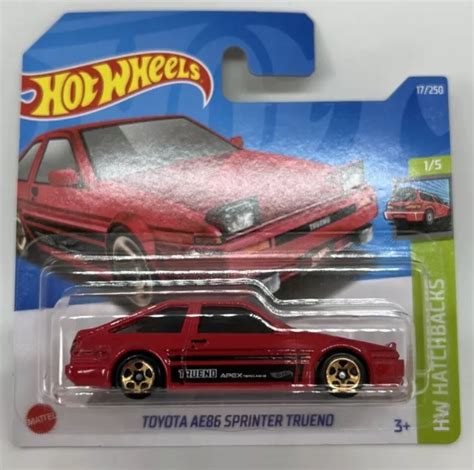 HOT WHEELS TOYOTA AE Sprinter Trueno Red HW Hatchbacks Number New Unopened PicClick UK