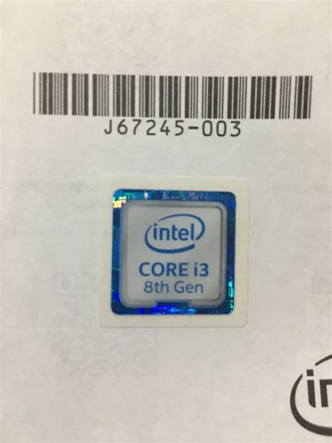 Intel I3 I5 I7 8th Gen Stickers Lazada Ph