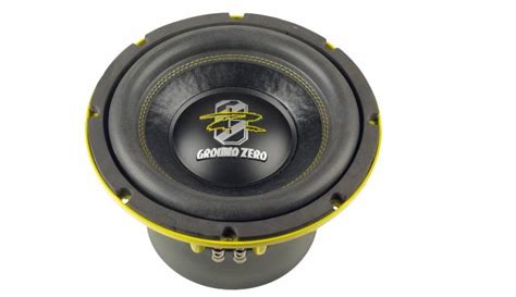 Ground Zero Gzhw Xspl D Car Hifi Subwoofer Chassis Im Test